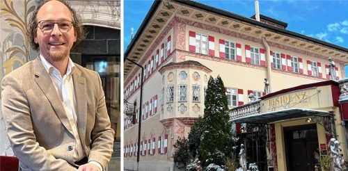 Die Zukunft der „Residenz Winkler“ in Aschau ist besiegelt: Alexander Winkler (links) tritt die Unternehmensnachfolge an.Foto Kathrin Gerlach