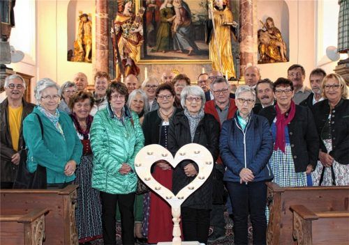In Erinnerungen schwelgten Schüler des Jahrgangs 1953/54 bei ihrem Klassentreffen. Foto strim