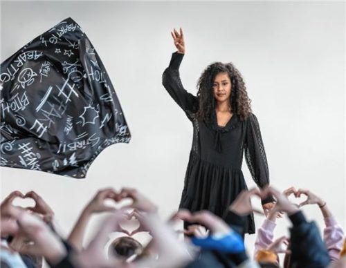 Lijana Kaggwa, Teilnehmerin der Model-Castingshow „Germany’s Next Topmodel“wird über ihre persönlichen Erfahrungen mit Mobbing und Cybermobbing berichten.Foto re