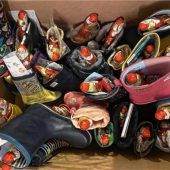 Nikolausstiefel werden gefüllt