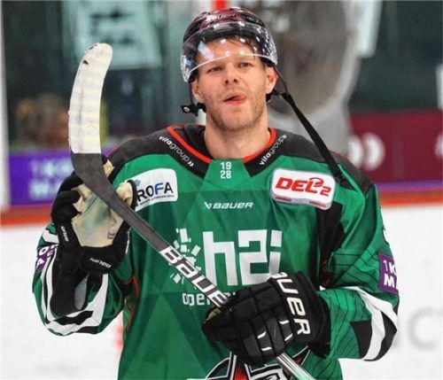 Servus, Hagen Kaisler: Der Verteidiger bestritt 21 DEL2-Spiele für die Starbulls Rosenheim.Foto mb.presse – Butzhammer