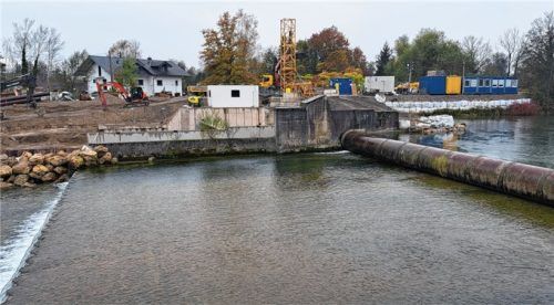 So sah die Baustelle vor mehreren Wochen aus, als die Walze noch im Einsatz war. Foto Hadersbeck