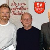 SV Westerndorf ehrt langjährige Mitglieder