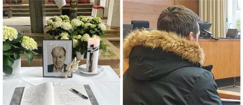 War der Beschuldigte wirklich schuldunfähig? Das war die zentrale Frage am letzten Verhandlungstag zum Mord am Wasserburger Oberarzt Rainer Gerth.Fotos  re/xe