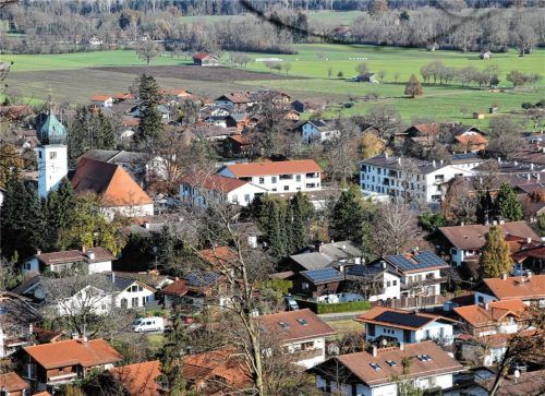 Wohnen soll in Bad Feilnbach auch in Zukunft bezahlbar sein.Foto Strim