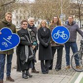 Radl-Autobahn im Stadtzentrum