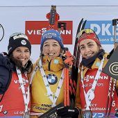 Deutsche Biathleten glänzen