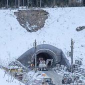 Tauern-Bahntunnel bricht ein