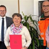 Glückwünsche zum 25-jährigen Dienstjubiläum