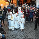 Nikolaus kommt eigens zum Christkindlmarkt