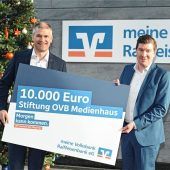 10000 Euro von der meine Volksbank Raiffeisenbank eG