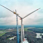 Mega-Windrad bekommt Flügel