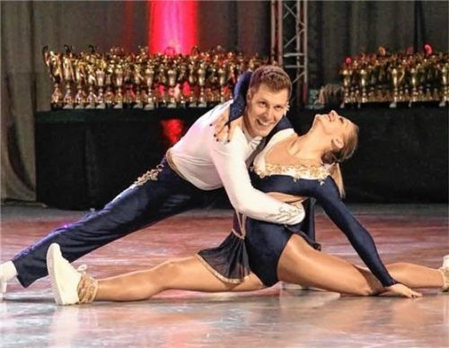 Christian Gartmeier und Veronika Megyesi landeten in Ljubljana auf dem vierten Platz.Foto re