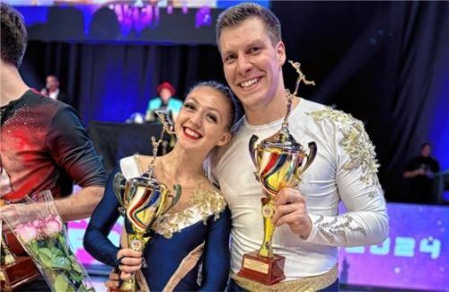 Christian Gartmeier und Veronika Megyesi tanzten sich bei der WM auf den sechsten Rang. Foto re
