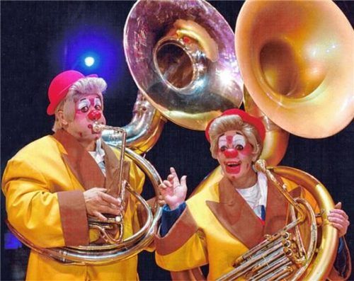 Das Toni-Alexis-Trio – mit dem ältesten Clown der Welt – wird in Rosenheim ebenfalls dabei sein. Foto Circus Krone