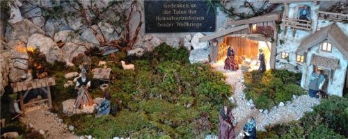 Das Vagener Kripperl – eine stille, ländliche Szenerie.Foto  wolf