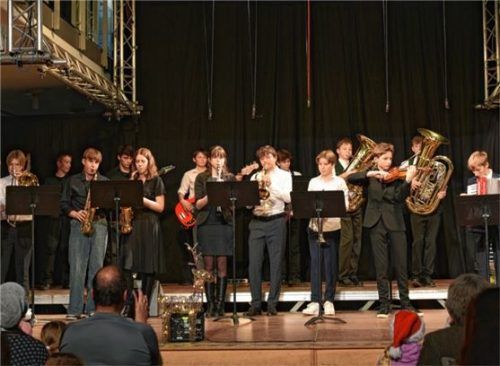 Die Big Band des Inntal-GymnasiumsFoto re
