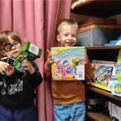 Kindergarten gewinnt Spielwarenpaket