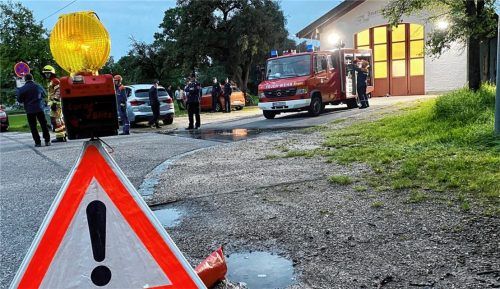 Die Waither Floriansjünger können sich über einen zeitgemäßen Erweiterungsbau ihres Feuerwehrgerätehauses freuen. Foto Neuwirth