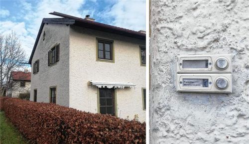 Fünf Häuser im Raublinger Ortsteil Redenfelden sollen abgerissen werden. Fotos Re