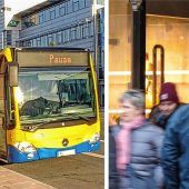 Busse bleiben sonntags im Depot