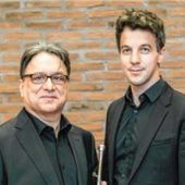 Segers und Berger an der Mathis-Orgel