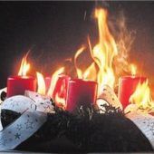 Wenn zum Advent die Wohnung brennt