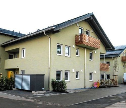 In der neuen Wohnanlage befinden sich 18 staatlich geförderte Wohnungen. Fotos baumann