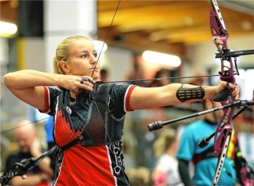 Katharina Bauer aus Raubling ist mit der FSG Tacherting klar auf Endrundenkurs.Foto Hans Weitz