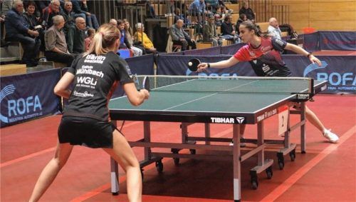 Laura Tiefenbrunner gewann ihr zweites Einzel gegen Kathrin Mühlbach in drei Sätzen und avancierte zur Matchwinnerin. Foto  Gerhard Erlich