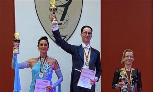 Marc-Anton Braun vom Club des Rosenheimer Tanzsports ist deutscher Meister.Foto re
