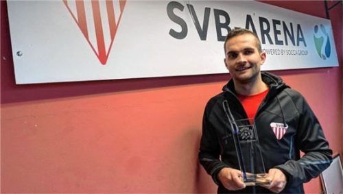 Maximilian Gürtler vom SV Bruckmühl erzielte den „Bayern-Treffer des Monats“ im November.Foto bfv