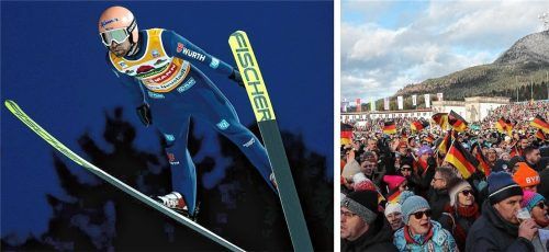 Pius Paschke springt von Erfolg zu Erfolg – auch zur Freude seines Vereins, dem WSV Kiefersfelden, sowie sämtlicher deutscher Skisprungfans. Foto Imago