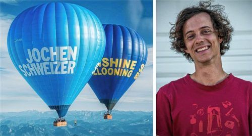 Profi-Slackliner Friedi Kühne blickt zurück auf die Wochen nach dem Weltrekord in luftiger Höhe und schaut auch in die Zukunft. Foto Jochen Schweizer/Kyle Lovett