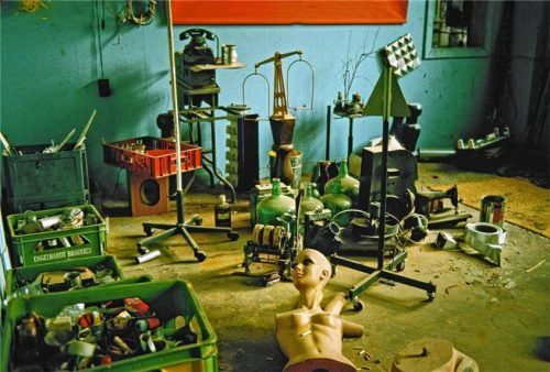 Punk war auch eine Kunstbewegung: Atelier im besetzten Georg-von-Rauch-Haus in Berlin (1984).Foto Ruppert
