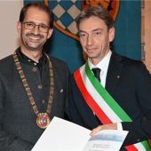 Feier einer seit 45 Jahren bestehenden Städtefreundschaft