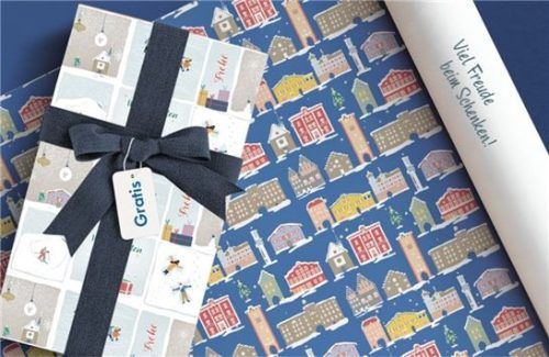 Schönes Geschenkpapier ist ab dem 9. Dezember in allen Geschäftsstellen der OVB-Heimatzeitungen gratis erhältlich.