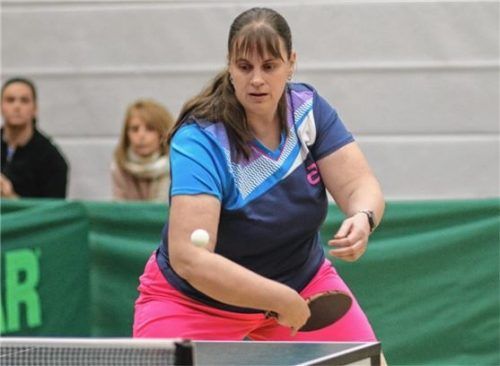 Stefanie Wagner gewann ihr zweites Einzel, konnte Feldkirchens Niederlage aber auch nicht verhindern.Foto Gerhard Erlich