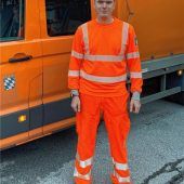 Tatkräftiger Nachwuchs für die Straßenwärter beim Staatlichen Bauamt Rosenheim