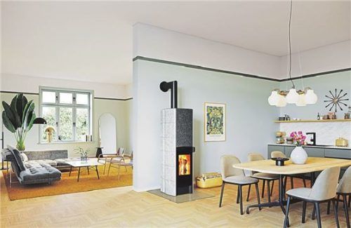 Wasserführende Kamine können die Zentralheizung entlasten. Foto Tiba AG/Quetlich Feuerkultur GmbH/BHW