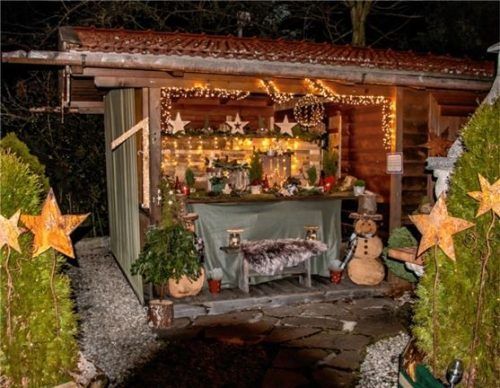 Weihnachtliche Vorfreude macht sich in Tuntenhausen breit. Foto stache
