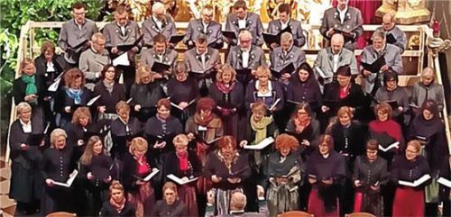 Wie jedes Jahr veranstaltete der Liederkranz das Adventssingen in Rohrdorf. Foto Liederkranz Rohrdorf