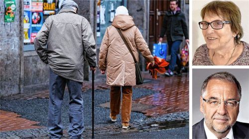 Wollen die Situation für Senioren verbessern: Irmgard Oppenrieder, Vorsitzende des Seniorenbeirats, und Jochen Faßhauer vom Verein „Pro Senioren“. Fotos IMAGOGstettenbauer/privat