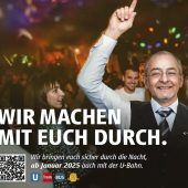 Die U-Bahn für die Nachtschwärmer startet