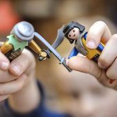 Hauen und Stechen bei Playmobil