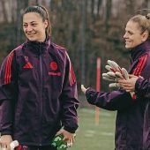 Mala Grohs zurück im Training