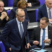 Historische Stunden im Bundestag