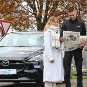 Jetzt noch schnell Herz zeigen und diesen Mazda gewinnen