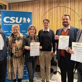 CSU ehrt langjährige Mitglieder