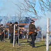 Lautstark das neue Jahr begrüßt